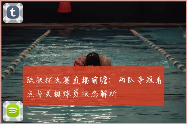 欧联杯决赛直播前瞻:两队争冠看点与关键球员状态解析